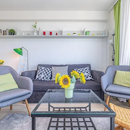Апартаменты Fewo1846 - Del Mar - Komfortable 2-zimmer-wohnung Mit Balkon Im 7 Og Глюксбург